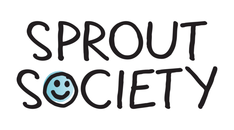 Sprout Society Logo - Blue Smile